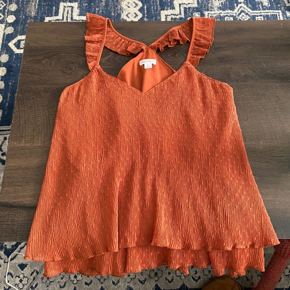 Xhilaration Burnt Orange Top